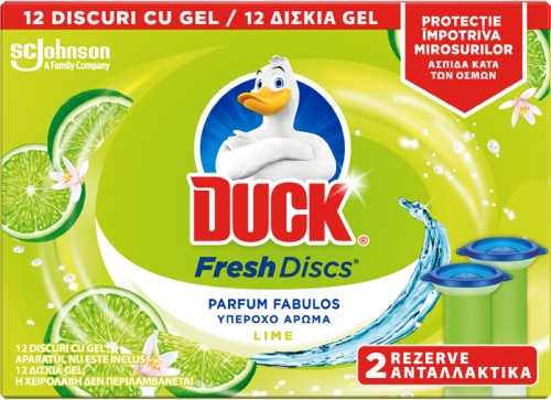 DUCK FRESH DISCS TWIN REZ.LIME ZEST