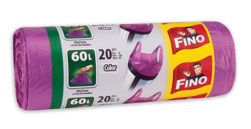 Fino Pungi Gunoi HD 60 L Colorati