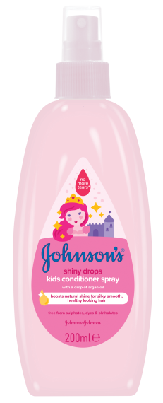 Johnson's Baby Shiny Drops Balsam Par Spray 200 ml