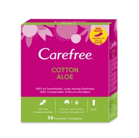Carefree Pantyl.Breath Aloe 58