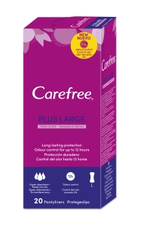 Carefree Pantyl.Large Fresh 20