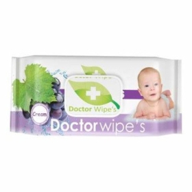 Doctor Wipes Servetele Cu Capac Struguri 60 buc