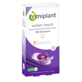 Elmiplant Benzi Depilatoare Fata Silk Sensation 20 buc