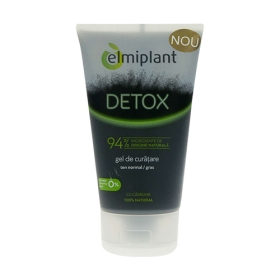 Elmiplant Gel Curatare Detoxifiant cu Carbune 200 ml