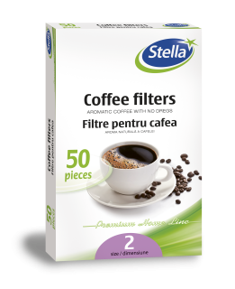 STELLA Filtru Cafea Nr.2 50/set