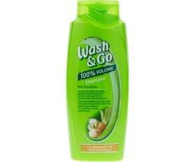 WASH&GO Sampon Shea Butter 400 ml