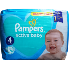PAMPERS Scutece Nr.4  76 buc