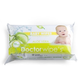 Doctor Wipes Servetele Cu Capac Aloe 72 buc